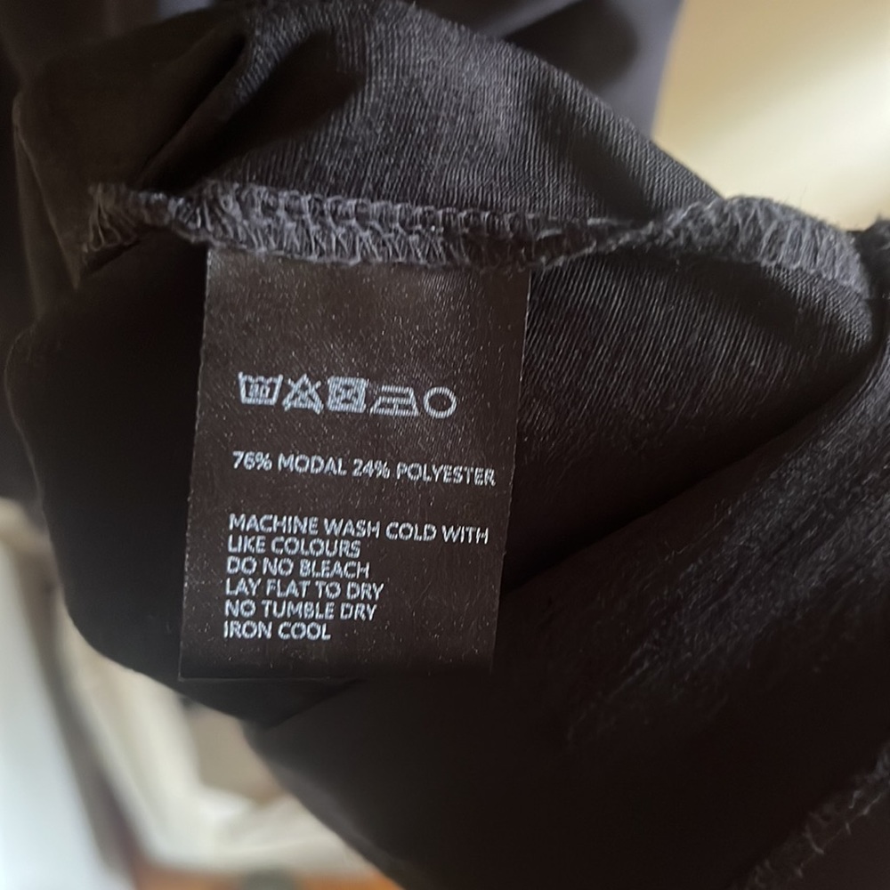 ✨LAST CHANCE✨ UO Silence + Noise dusky blue 3/4 sleeve midi dress pockets - Picture 7 of 8